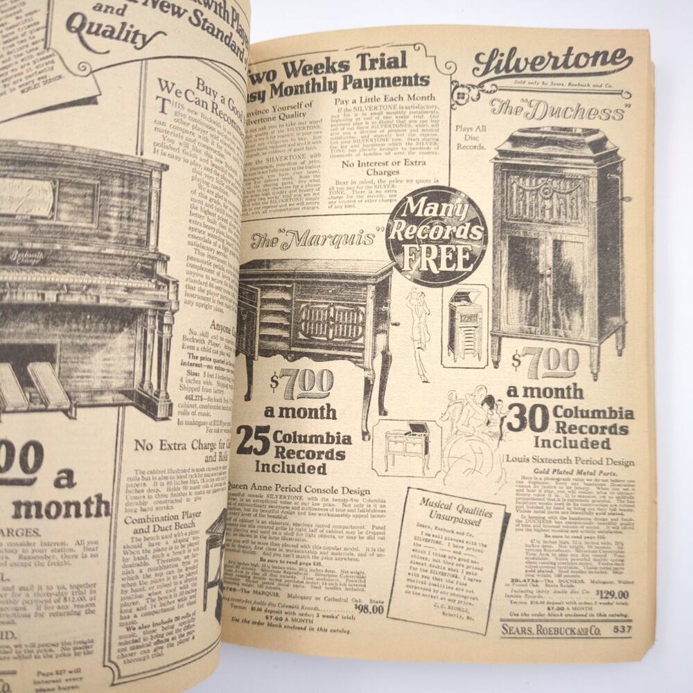 1923 Sears, Roebuck Catalogue Joseph Schroeder Jr. Reprint Vintage Americana DBI - Picture 7 of 8